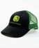 John Deere Kid's Embroidered Mesh Back Cap, Black, hi-res