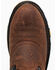 Image #6 - Cody James Men's 11" Decimator Waterproof Western Work Boots - Nano Composite Toe, Brown, hi-res