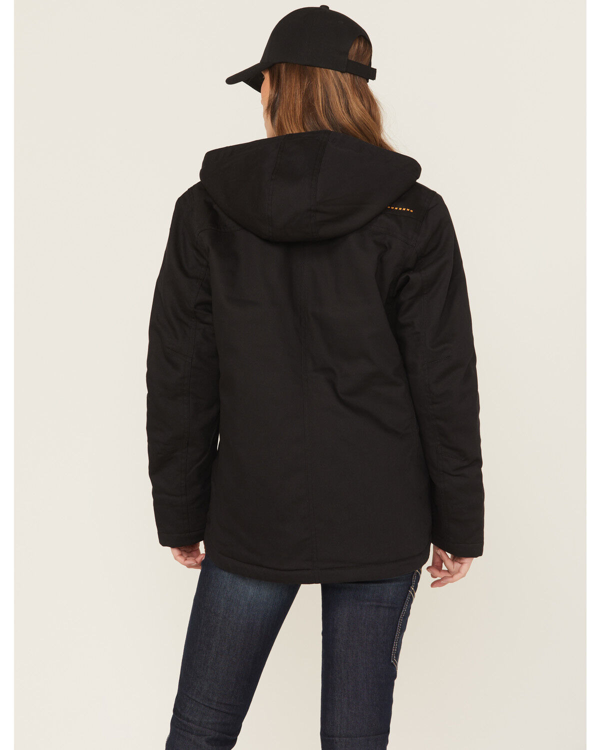 Image #4 - Ariat Women's Rebar DuraCanvas Insulated Jacket, Black, hi-res