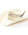 Image #1 - Justin Waco 50X Straw Cowboy Hat, Ivory, hi-res