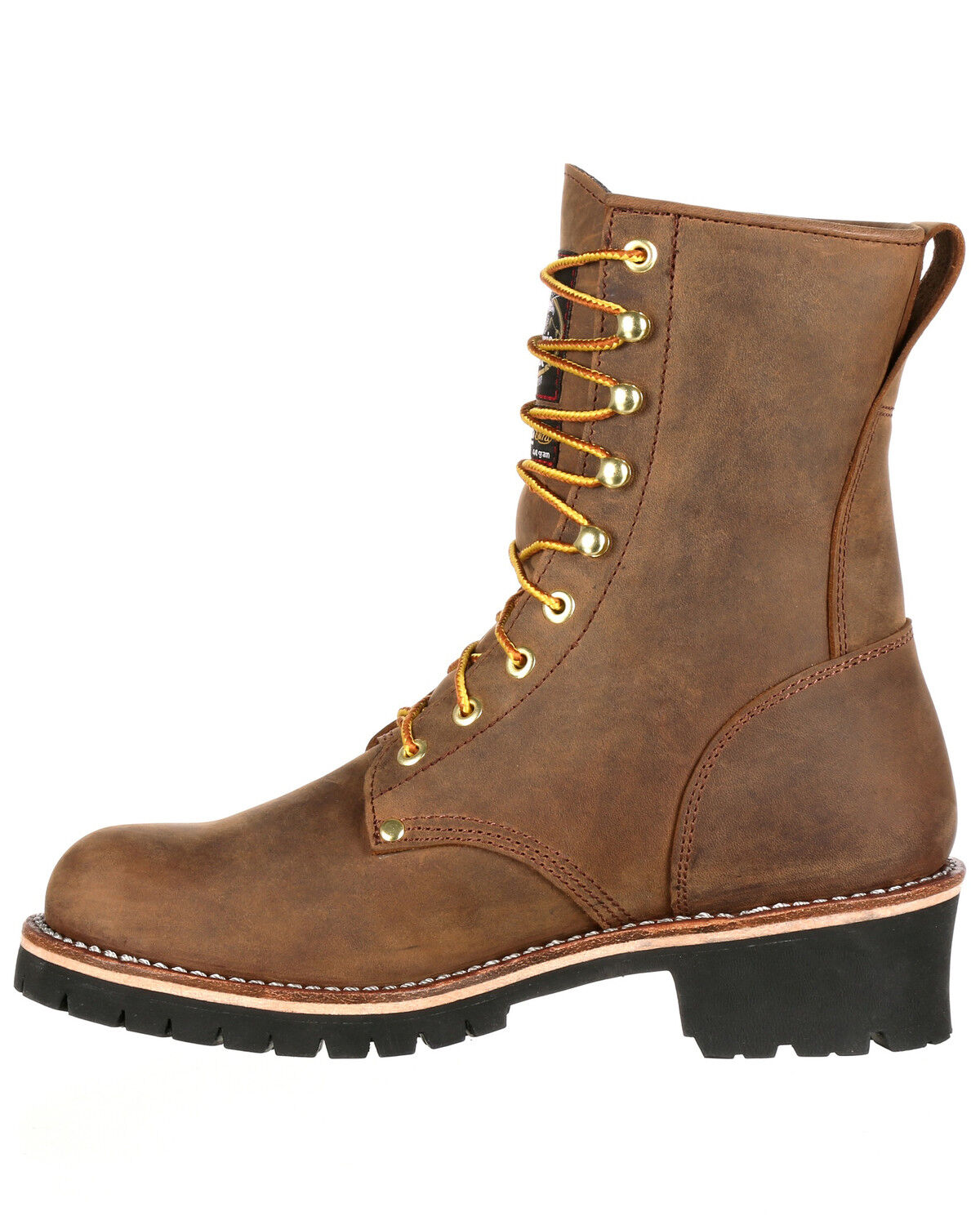 Image #3 - Georgia Boot Men's Waterproof Insulated Logger Work Boots - Steel Toe, , hi-res