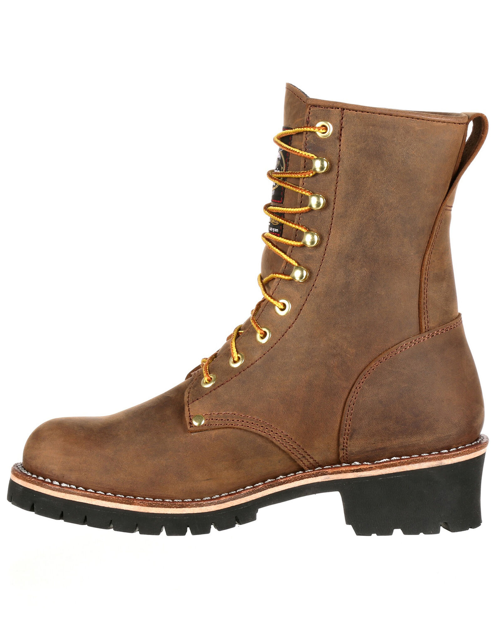 Image #3 - Georgia Boot Men's Waterproof Insulated Logger Work Boots - Steel Toe, , hi-res