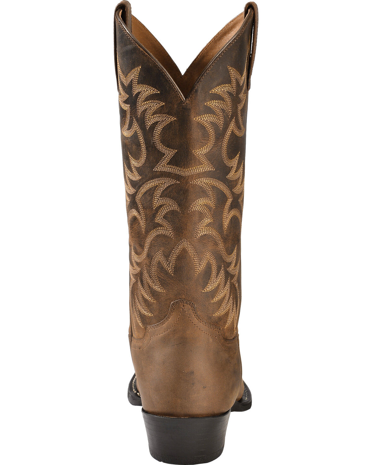 Image #7 - Ariat Men's Heritage Western Performance Boots - Round Toe, Distressed, hi-res