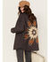 Image #1 - Cleo + Wolf Women's Novelty Quilted Shacket, Steel, hi-res