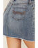 Image #6 - Idyllwind Women's Ivywood Medium Wash Super Stretch Denim Mini Skirt, Medium Wash, hi-res