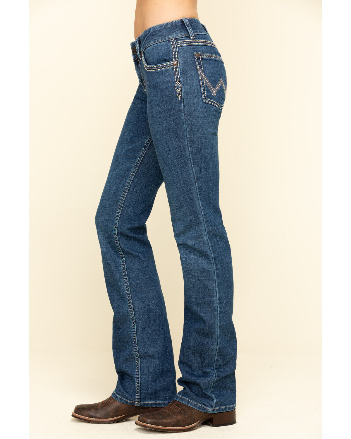 low rise bootcut pants