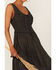 Image #3 - Scully Women's Lace-Up Jacquard Midi Dress, Charcoal, hi-res