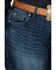 Image #2 - Ariat Women's Dark Wash Ariana Mid Rise Bootcut Stretch Denim Jeans - Plus, Dark Wash, hi-res