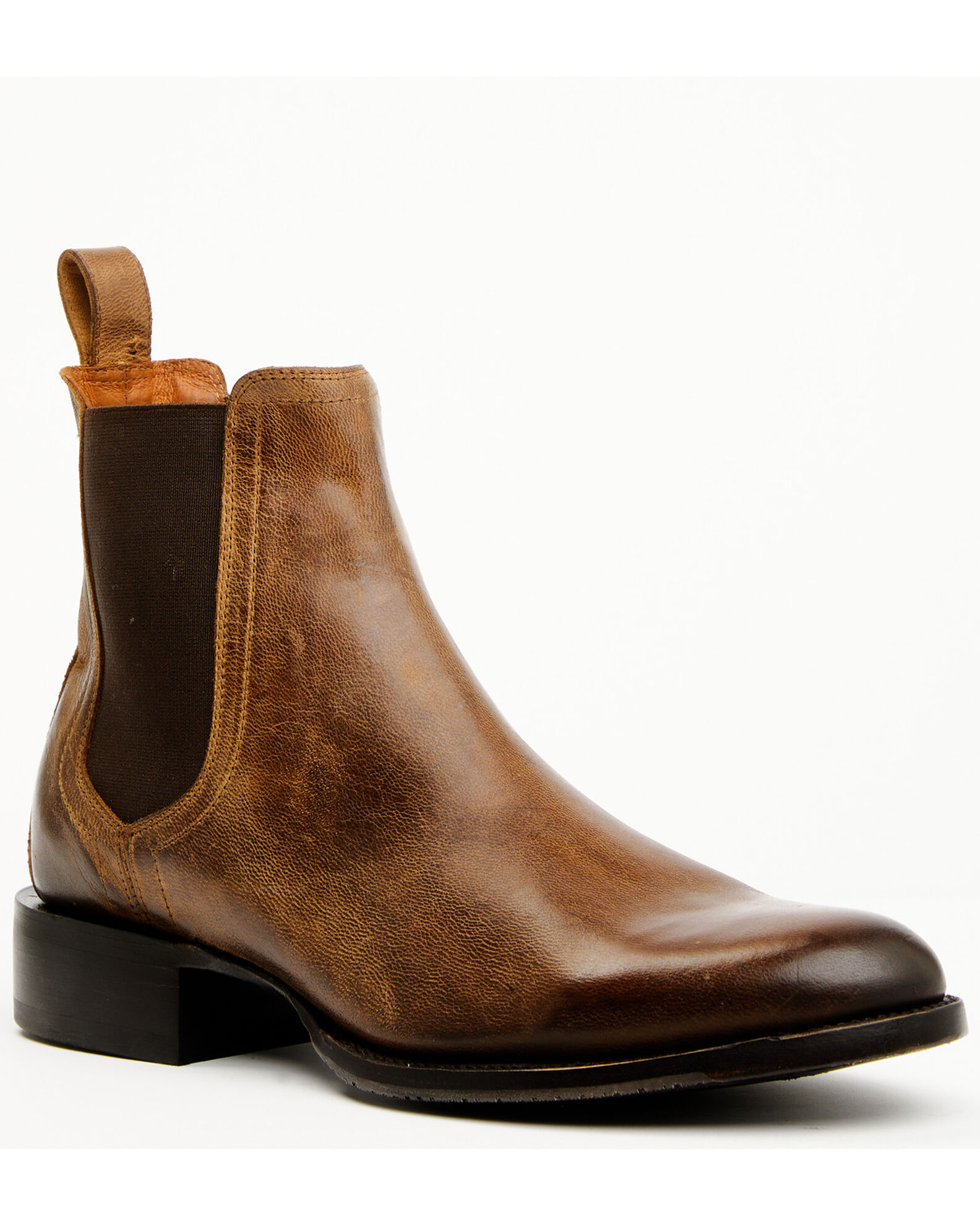Mens chelsea boots round toe store