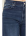 Image #4 - 7 For All Mankind Women's Crater Dark Wash Ultra High Rise Dojo Stretch Denim Jeans, Dark Wash, hi-res