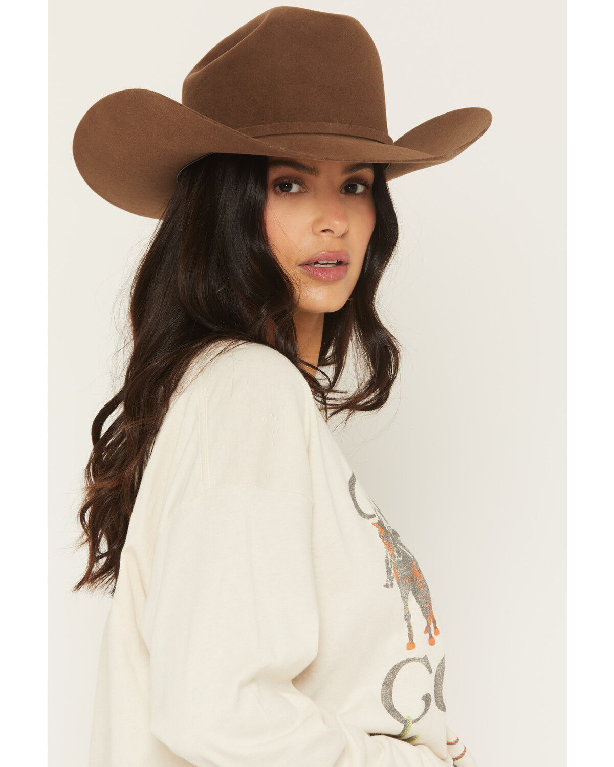 Image #2 - Girl Dangerous Women's Keep It Cool Long Sleeve Graphic Tee, Off White, hi-res