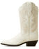 Image #2 - Ariat Women's Heritage StretchFit Western Boots - Round Toe, White, hi-res