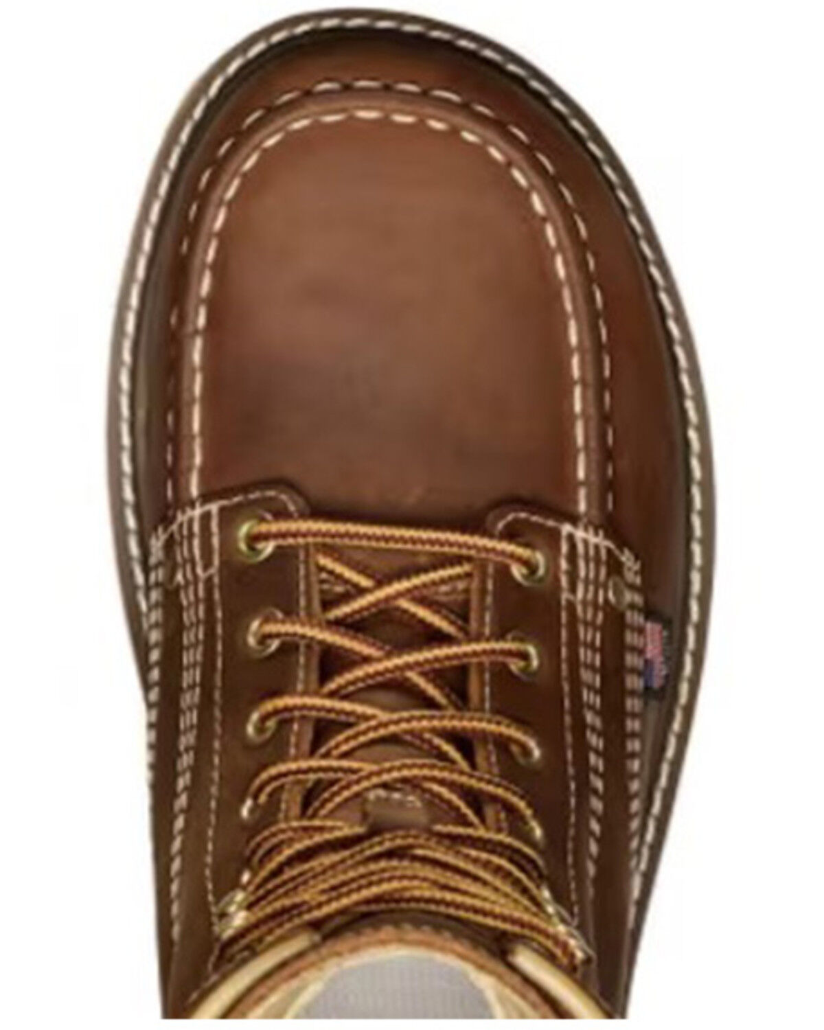 Image #5 - Keen Men's 8" Liberty Waterproof Moc Work Boots - Composite Toe, Brown, hi-res