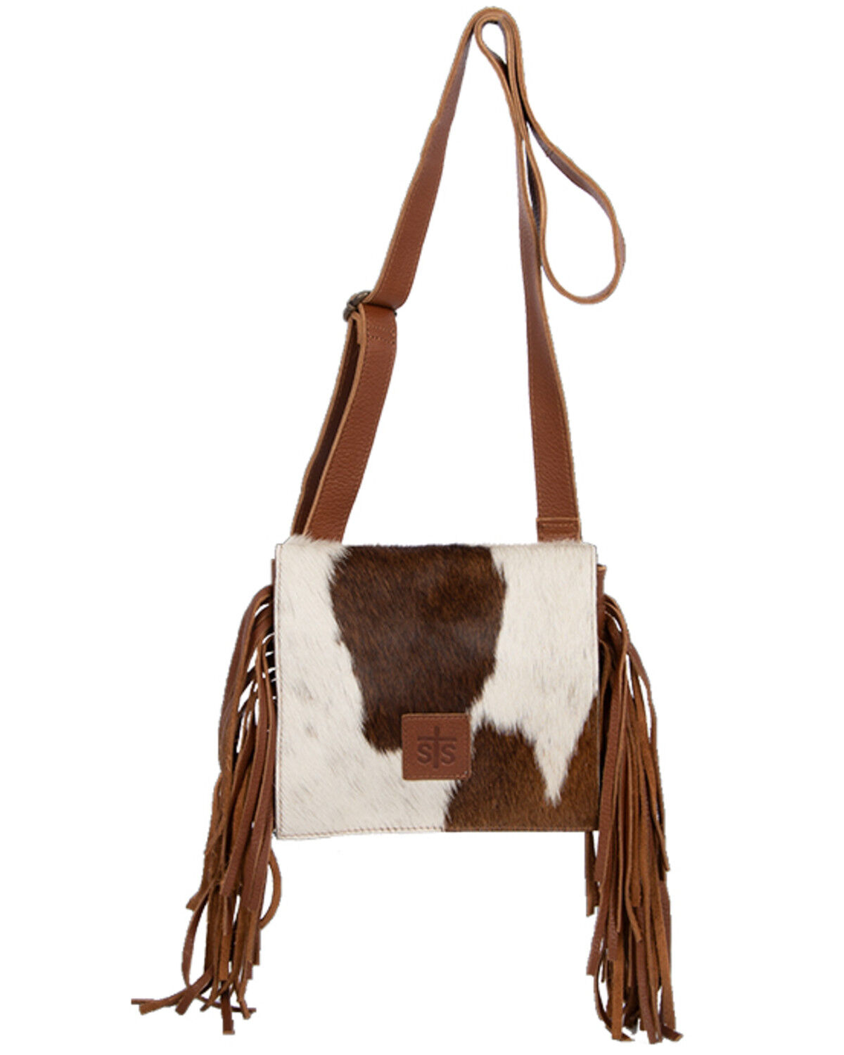 sts ranchwear cowhide purse