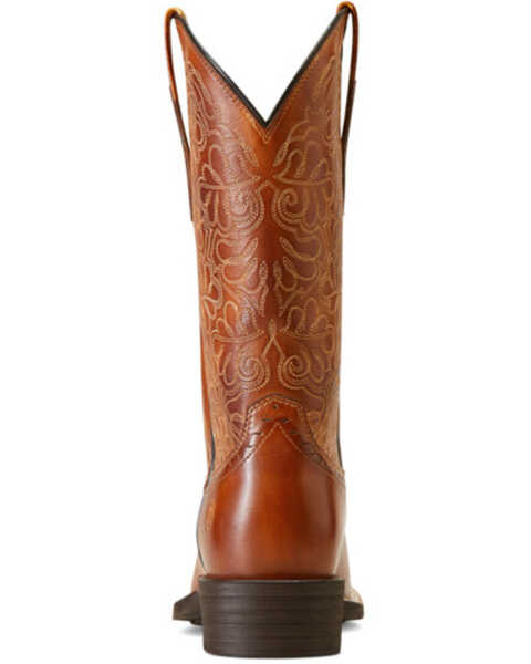 Image #3 - Ariat Women's Round Up Remuda Performance Western Boots - Broad Square Toe, Brown, hi-res