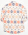 Image #3 - Rodeo Clothing Little Boys' Geo Print Long Sleeve Snap Western Shirt, White, hi-res