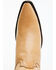 Image #6 - Planet Cowboy Women's Saharan Dozen Roses Western Boot - Snip Toe, Tan, hi-res