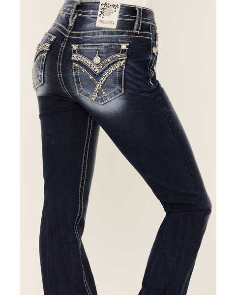 Image #3 - Miss Me Women's Leopard Chloe Bootcut Jeans, , hi-res