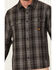 Image #3 - Hawx Men's Brawny Flannel Work Shirt, Black, hi-res