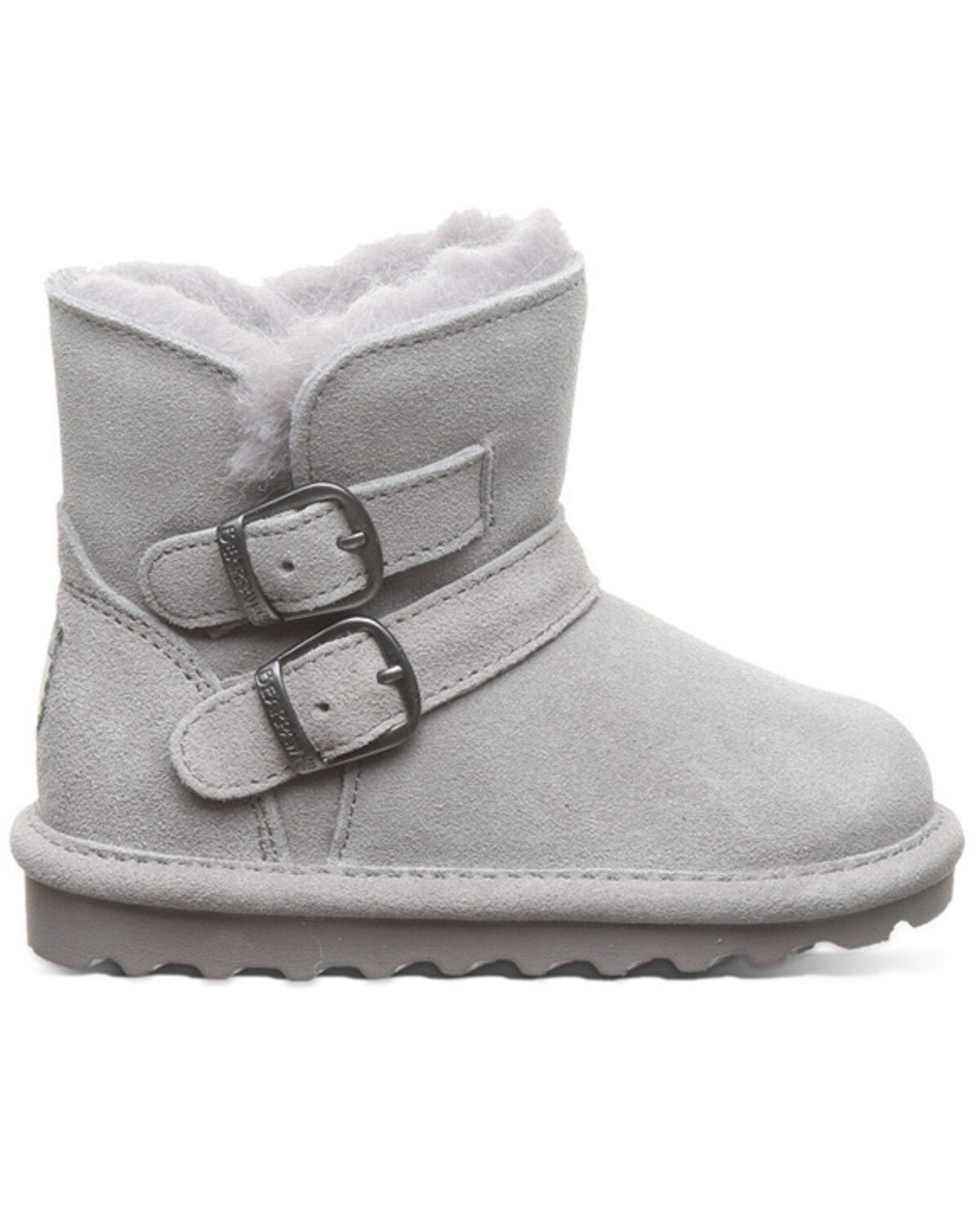 Image #2 - Bearpaw Toddler Girls' Katya Casual Boots, Grey, hi-res