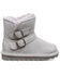Image #2 - Bearpaw Toddler Girls' Katya Casual Boots, Grey, hi-res