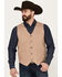 Moonshine Spirit Men's Catina Western Vest, Tan, hi-res