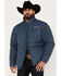 Image #1 - Ariat Men's Crius Insulated Heavy Jacket, Steel Blue, hi-res