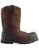 Image #2 - Avenger Men's Waterproof Wellington Work Boots - Composite Toe, Brown, hi-res