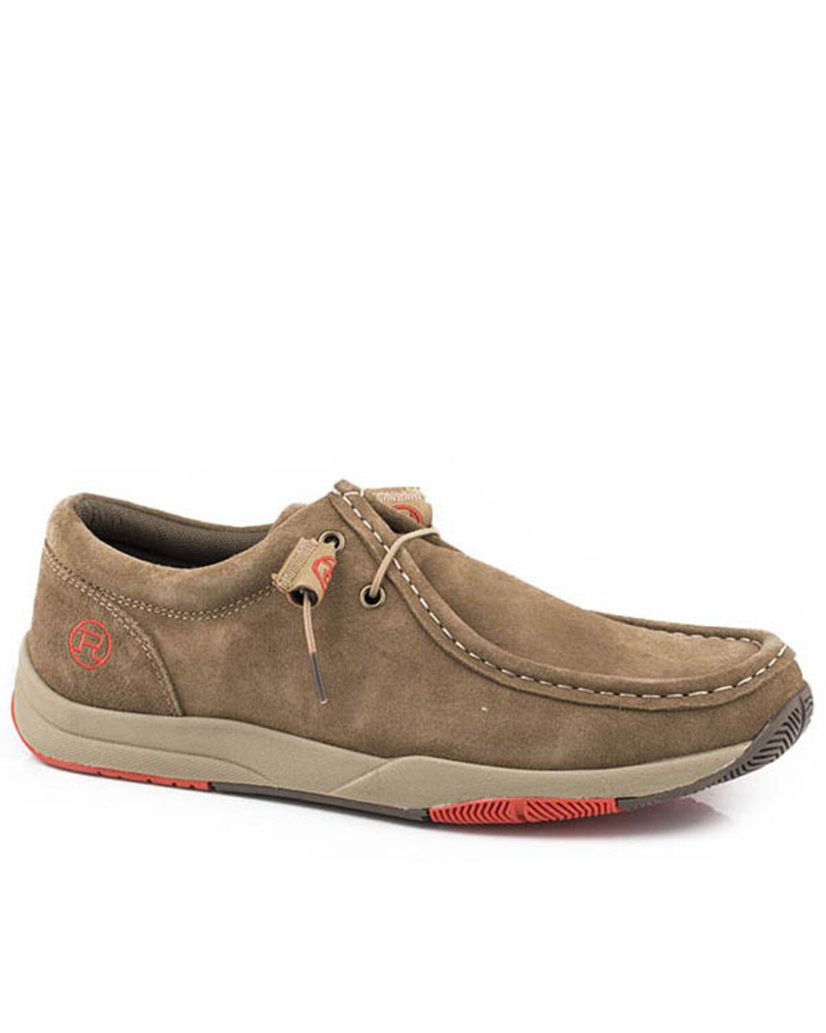 Image #1 - Roper Men's Tan Clearcut Chukka Shoes - Moc Toe, Tan, hi-res