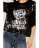 Image #3 - Mainstrip Women's Disco Cowgirl Sequins Short Sleeve Graphic Tee, Black, hi-res
