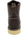 Image #4 - AdTec Men's 6" Rancho Moc Work Boots - Composite Toe, Dark Brown, hi-res