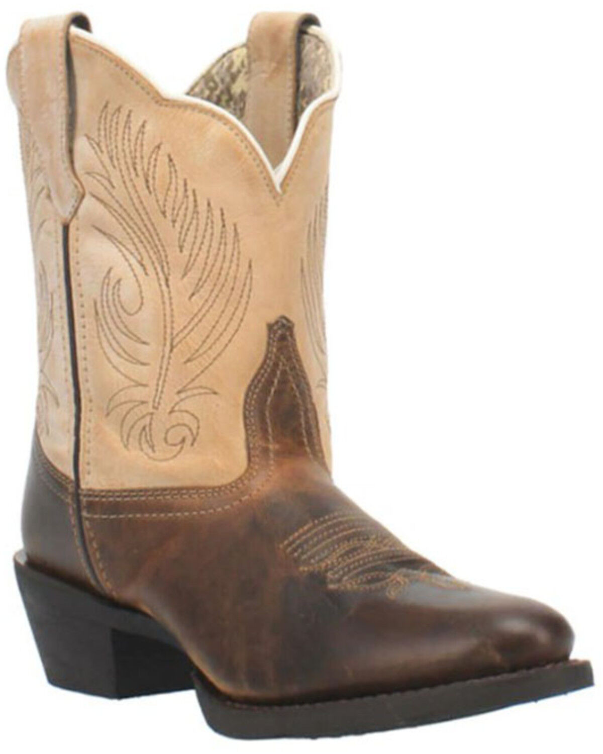 Image #1 - Laredo Women's Tori Western Boots - Round Toe, Brown, hi-res