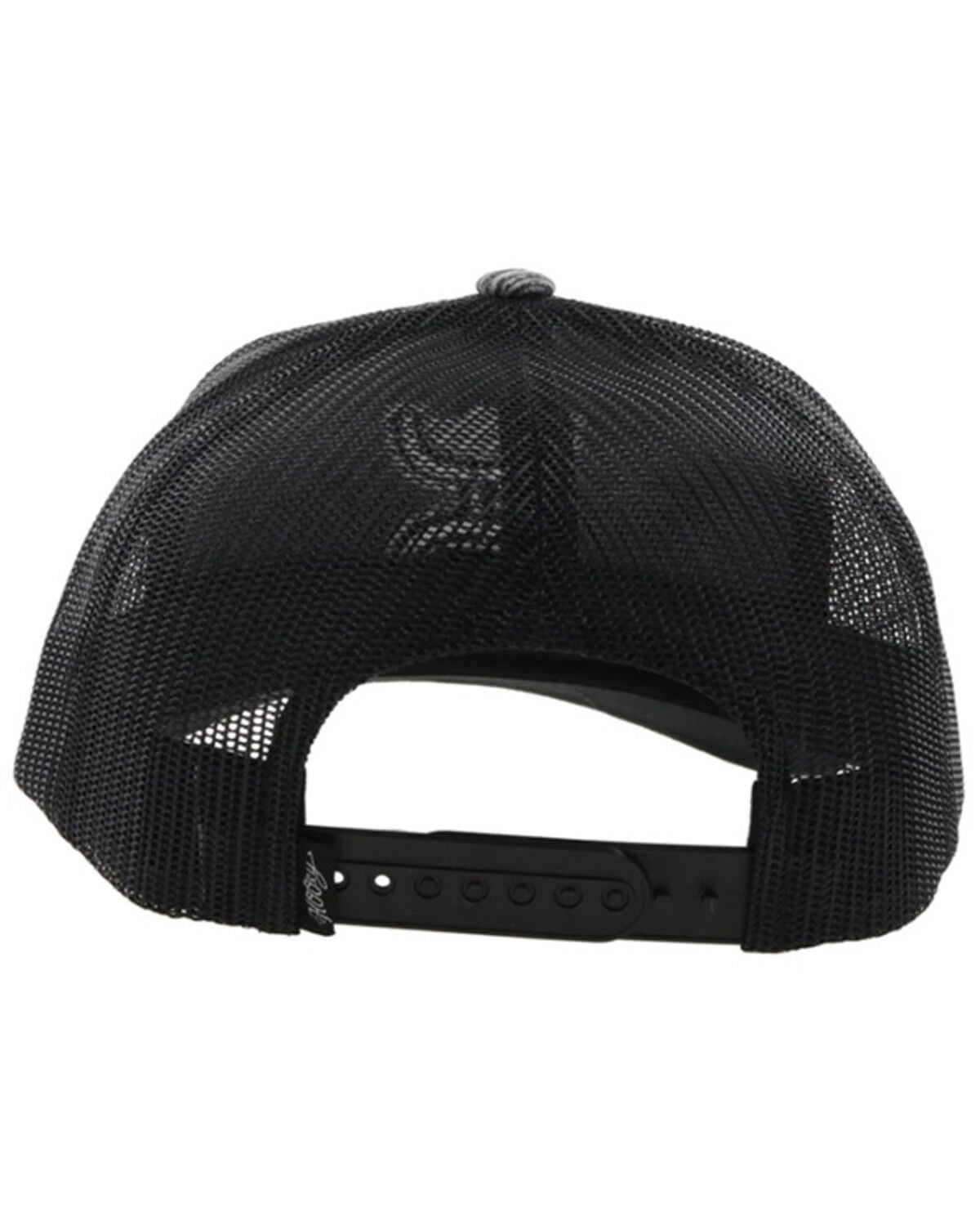 Image #2 - Hooey Men's Sterling Embroidered Logo Trucker Cap, Grey, hi-res