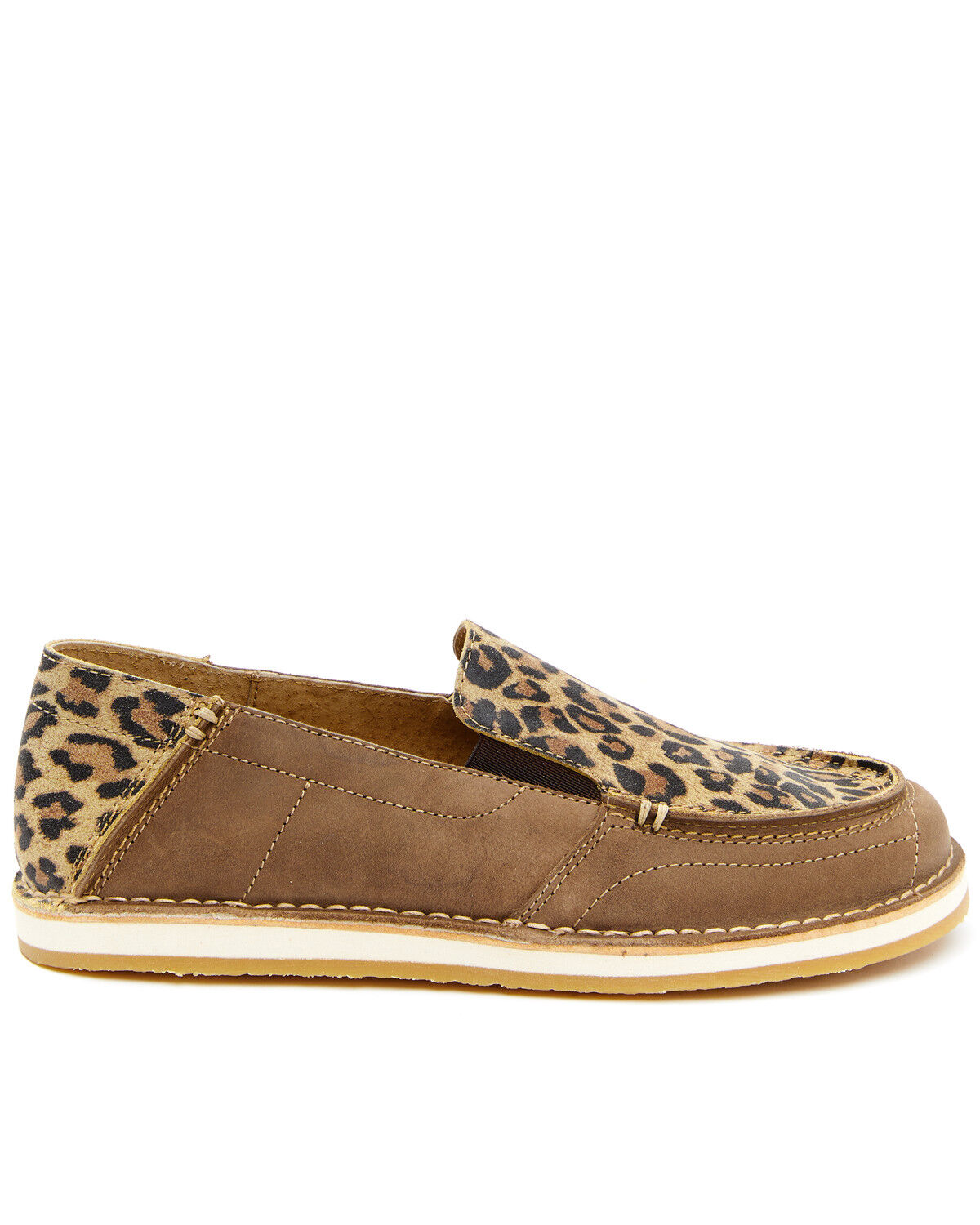 Image #2 - RANK 45® Women's Leopard Casual Slip-On Shoe - Moc Toe, , hi-res