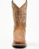 Shyanne Women's Shay Xero Gravity Western Performance Boots - Broad Square Toe, Brown, hi-res
