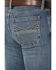 Image #4 - Cody James Men's Light A Shuck Medium Wash Relaxed Bootcut Stretch Denim Jeans, , hi-res