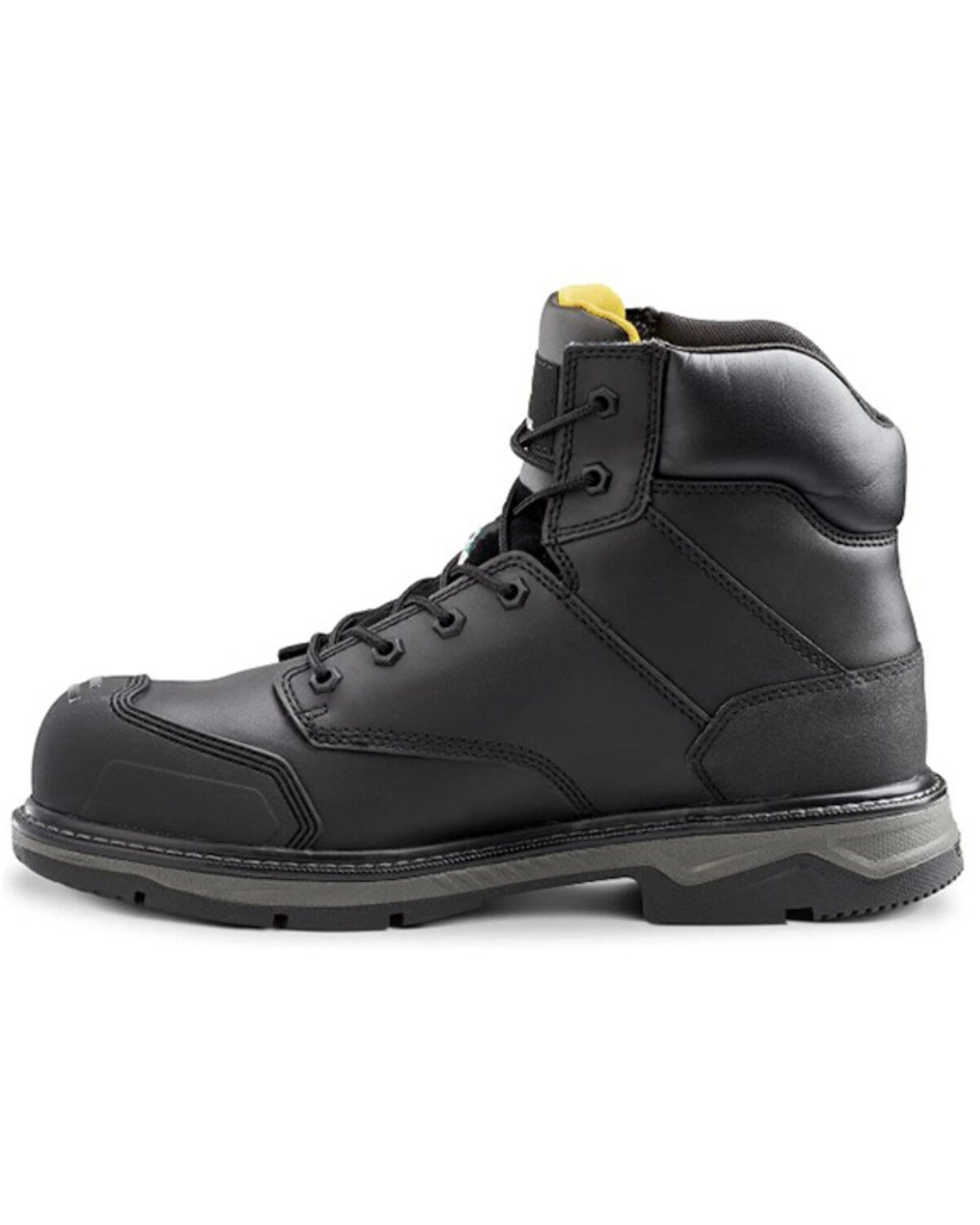Image #3 - Kodiak Men's 6" Patton Water Repellent Work Boots - Aluminum Toe, Black, hi-res