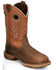 Image #1 - Tony Lama Men's Lopez Waterproof Western Work Boots - Steel Toe, Brown, hi-res
