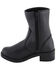 Image #3 - Milwaukee Leather Women's Super Clean Riding Boots - Round Toe, Black, hi-res