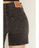 Image #4 - Levi's Women's Case Closed 501&reg; High Rise Mid Thigh Denim Shorts, Black, hi-res