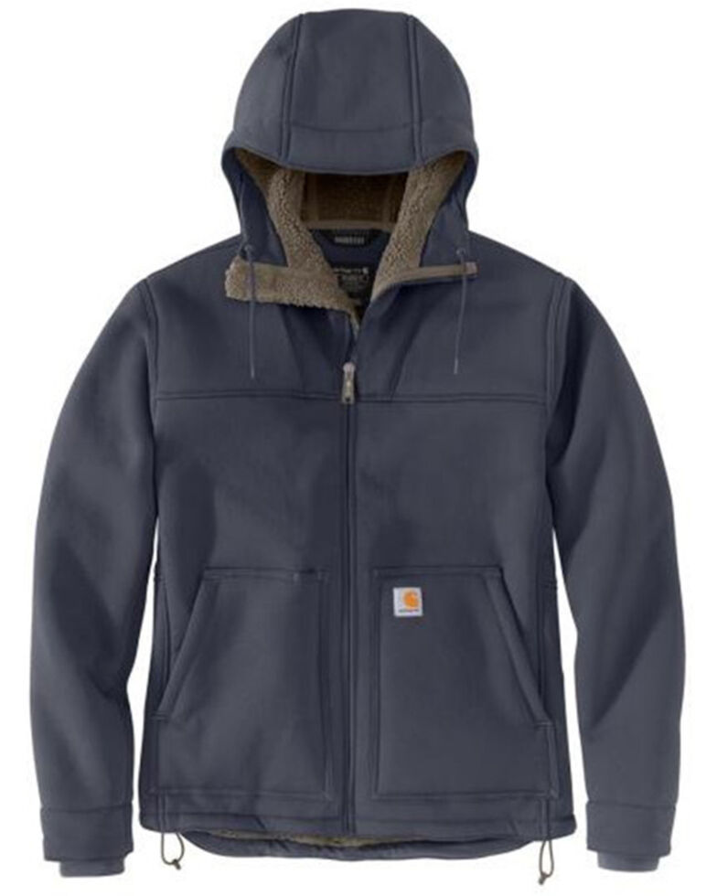 Carhartt Men's Bluestone Super Dux Relaxed Fit Sherpa-Lined Work Active Jacket , Blue, hi-res