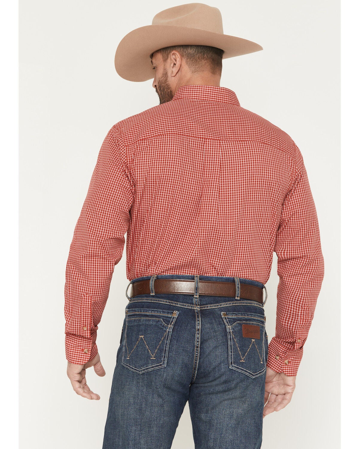 Image #7 - Wrangler Riata Men's Assorted Plaid Print Short Sleeve Button-Down Western Shirt, Multi, hi-res