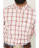 Image #3 - Ariat Men's Pro Series Tilly Plaid Print Short Sleeve Button-Down Western Shirt, Pink, hi-res