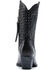 Image #5 - Golo Women's Reverse Woven Shaft Western Fashion Boots - Snip Toe, Black, hi-res
