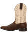 Image #3 - Durango Men's Westward Western Boots - Broad Square Toe, Off White, hi-res