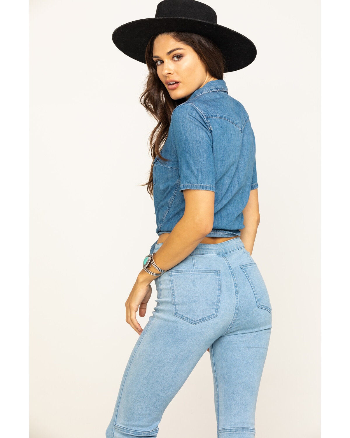 levi's women's cotton ultimate western denim shirt