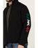 Image #4 - RANK 45® Men's Mexico Embroidered Seal Softshell Jacket, Black, hi-res