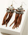 Image #1 - Shyanne Women's Mystic Valley Fringe Earrings, Silver, hi-res
