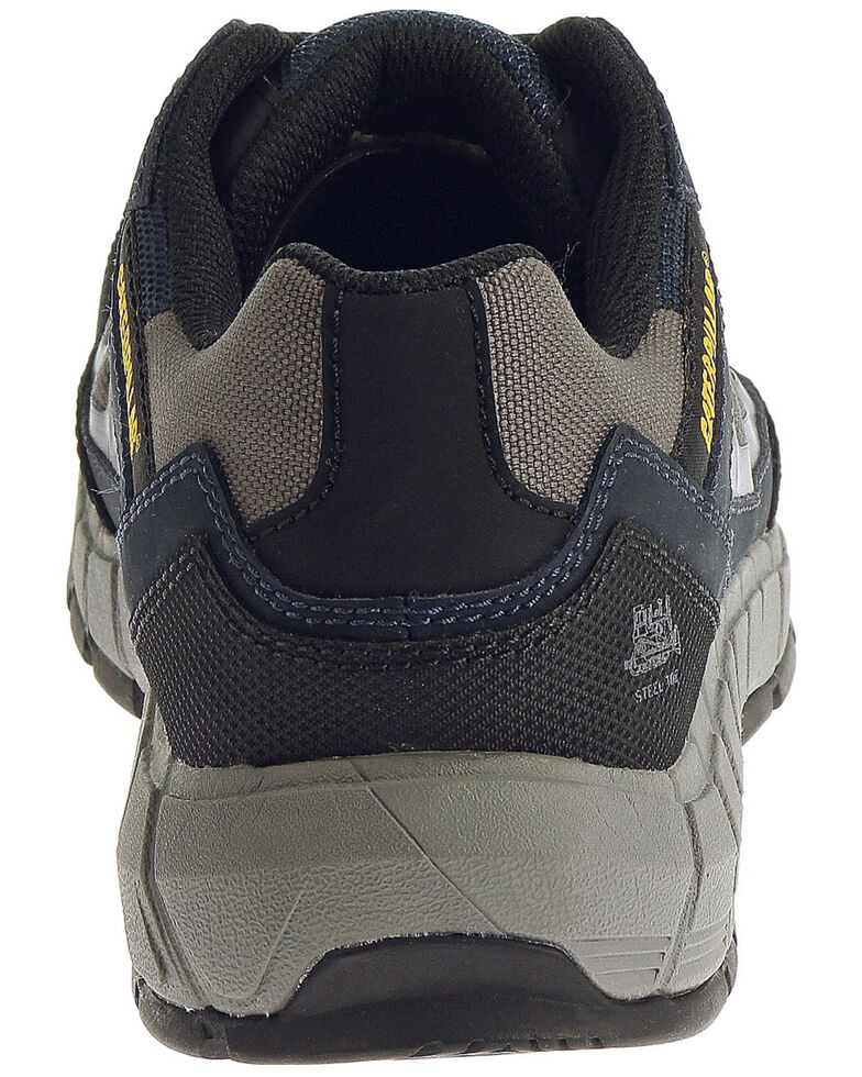 Caterpillar Men S Infrastructure Navy Work Shoes Steel Toe