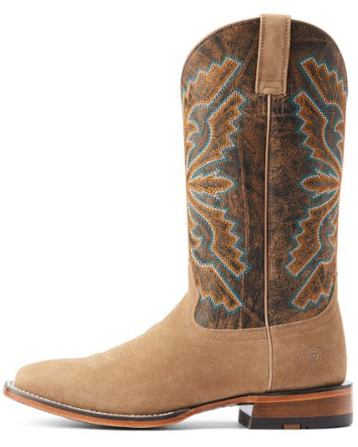 Image #2 - Ariat Men's Sting Western Boots - Broad Square Toe, Beige/khaki, hi-res